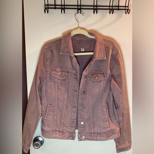 Maurices Mauve Jean jacket